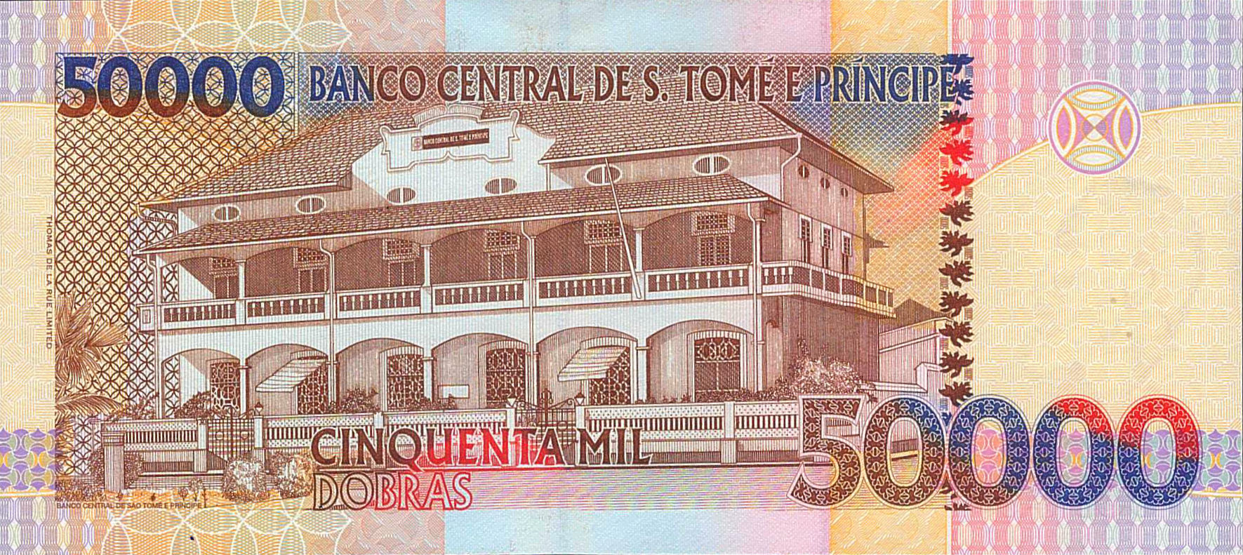 Sao Tome E Principe 50000 2010 UNC P-68/d